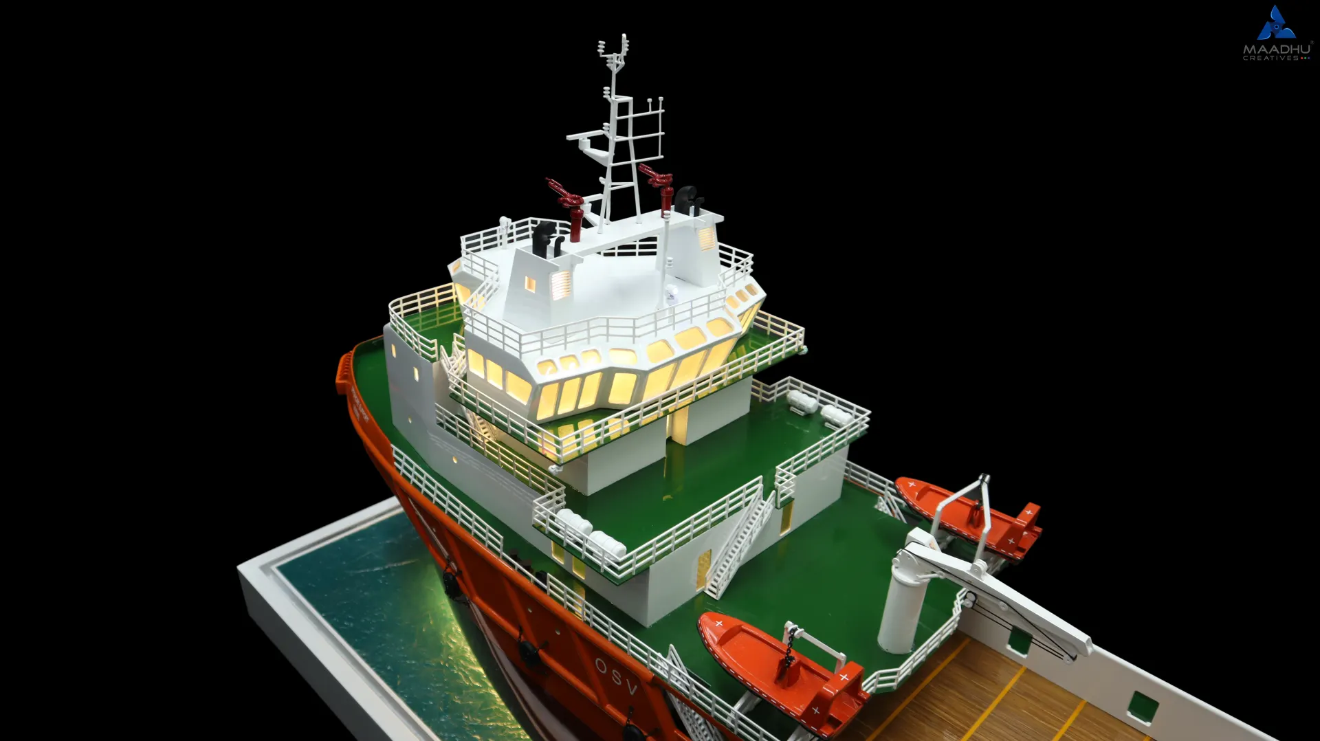 OSV Ship
                                Model